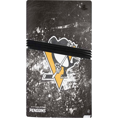 NHL Pittsburgh Penguins Frozen PS5 Pro Console Skin